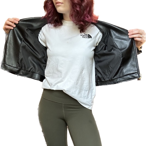 Guess Faux Leather Biker Jacket - Picture 3 of 4